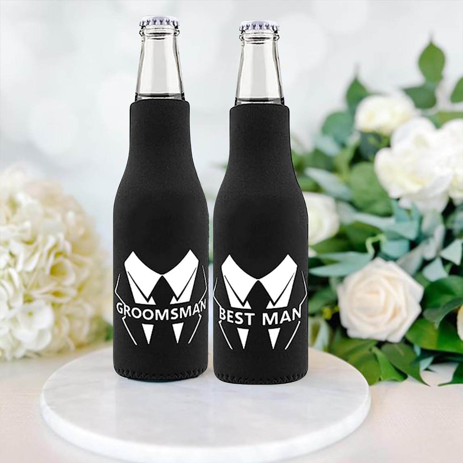 GroomBrideGifts Wholesale Bachelor Party Favors Can Cooler Sleeves Beer Can for Party Decorations(P-LJB)